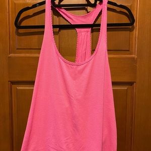 Lululemon Pink tank tops size large